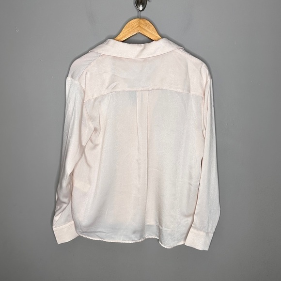 Crescent Light pink button down blouse - Picture 6 of 6